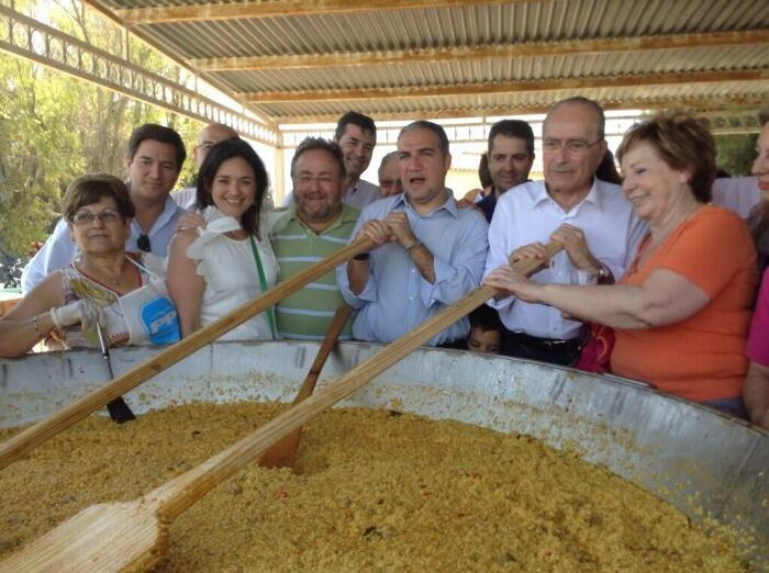 Paella del Partido Popular celebrada este sábado en Alhaurín de la Torre