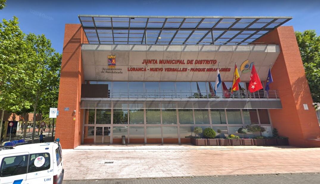 Junta Municipal de Distrito en el barrio de Loranca