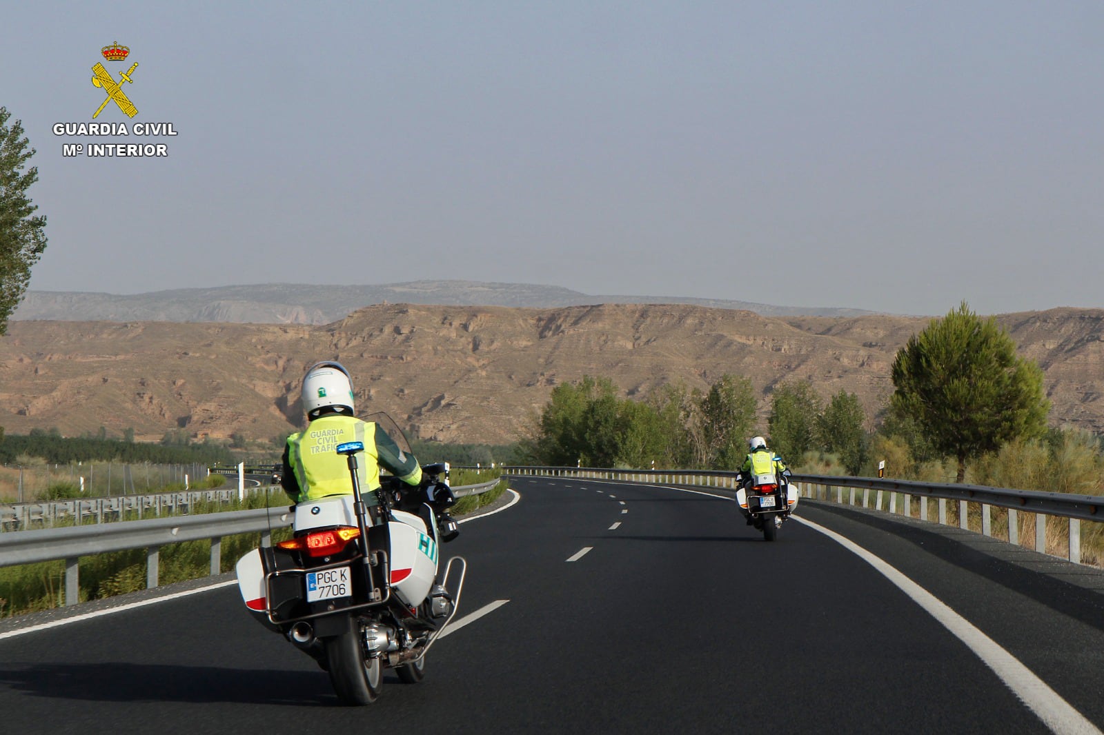 Patrulla de Tráfico de la Guardia Civil