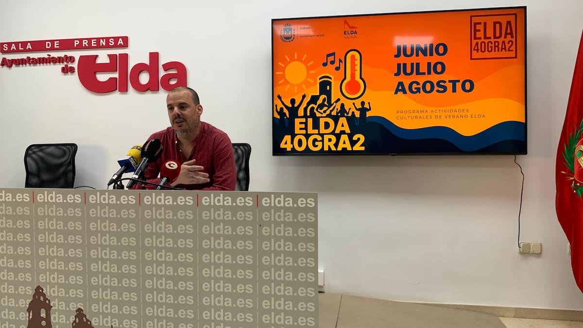 Elda 40 Gr2 llenará la ciudad de música y cultura durante el verano