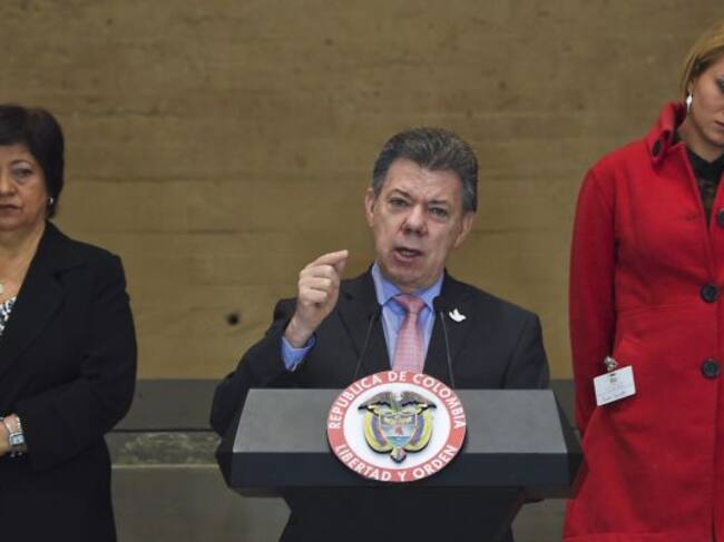 Foto de archivo del presidente de Colombia