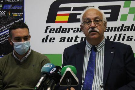 Manuel Alonso junto a Jesús Alba