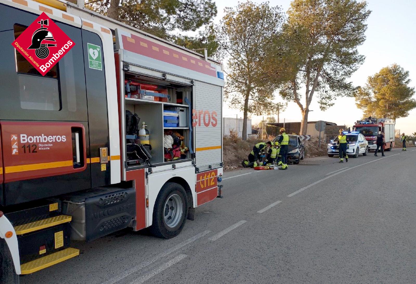 Accidente de tráfico en Orihuela