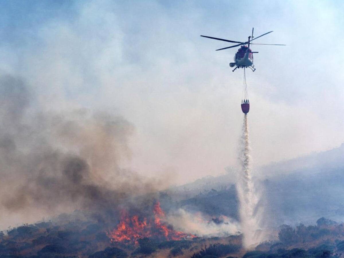 Declarado un incendio forestal en un paraje de El Granado