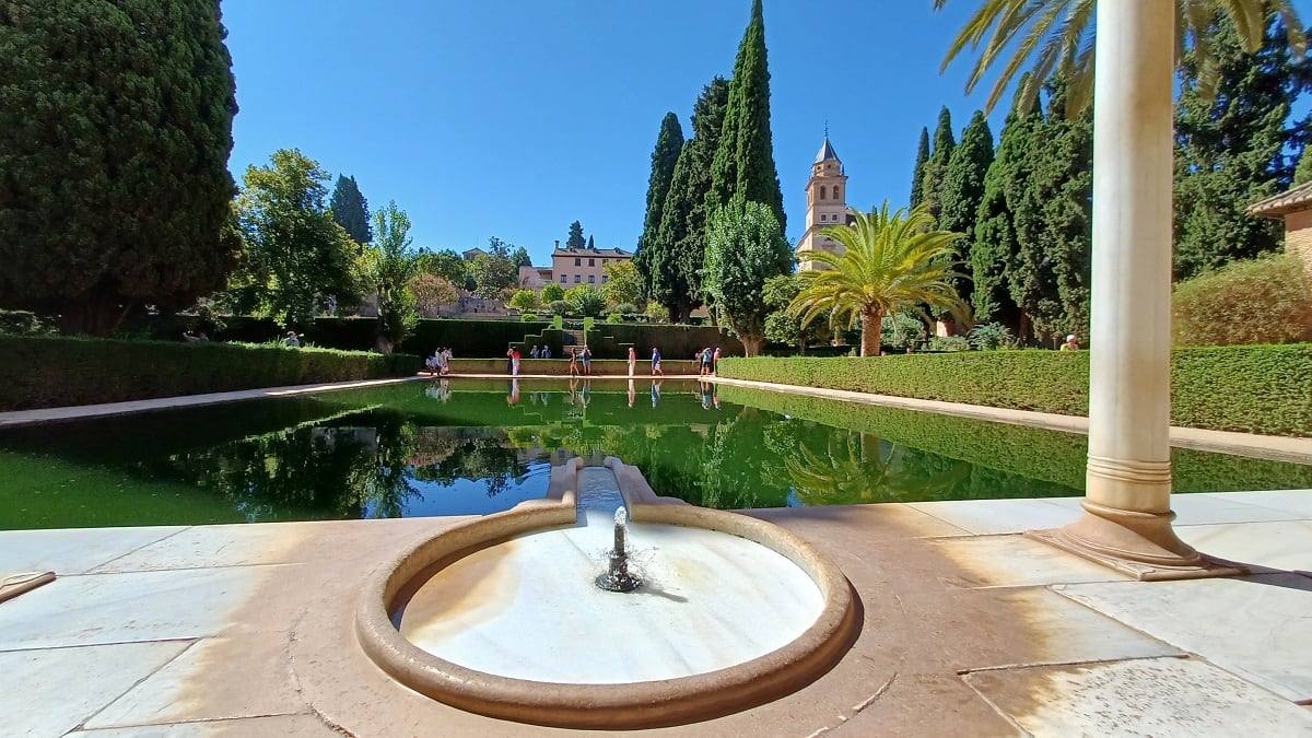 Palacio del Partal de la Alhambra de Granada