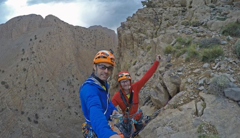 Actividad en el Atlas marroquí.