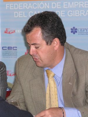 Fernando Gil, vicepresidente ejecutivo de la Federación de Empresarios del Campo de Gibraltar.