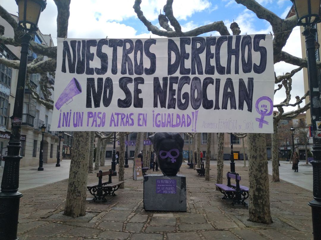 Pancarta del Día de la Mujer