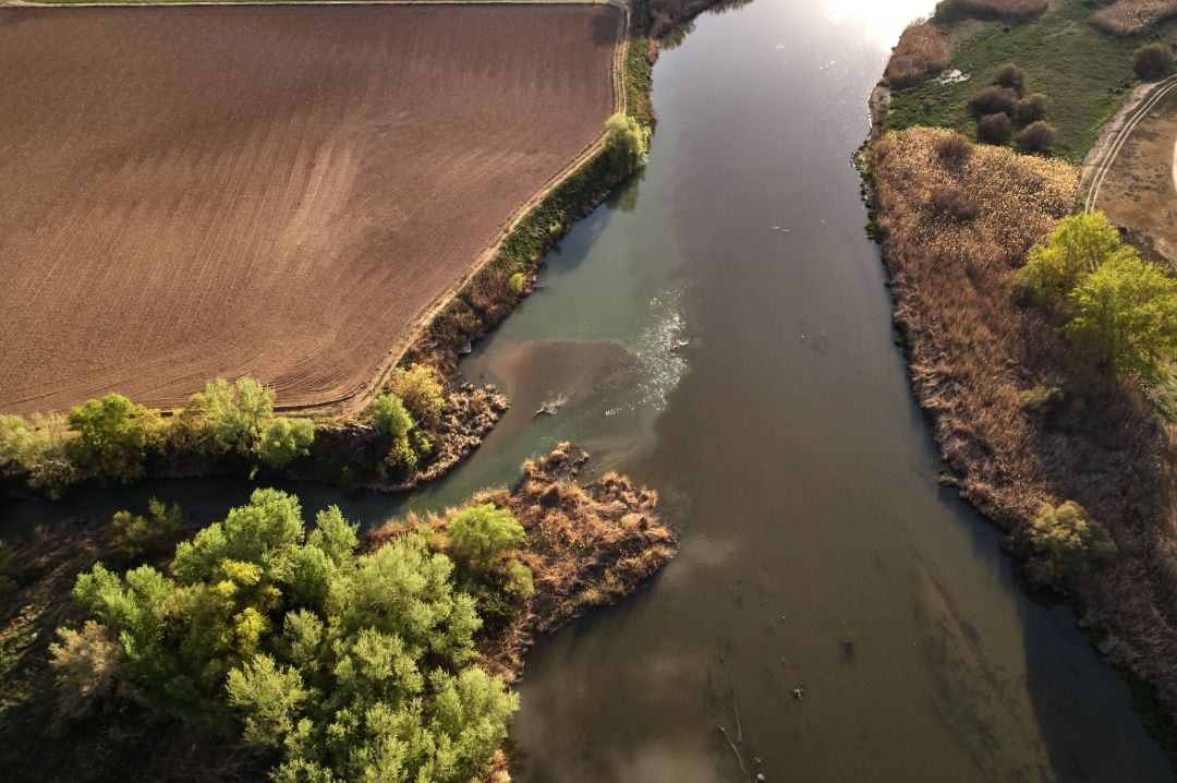 Imagen de la contaminación del Río Jarama