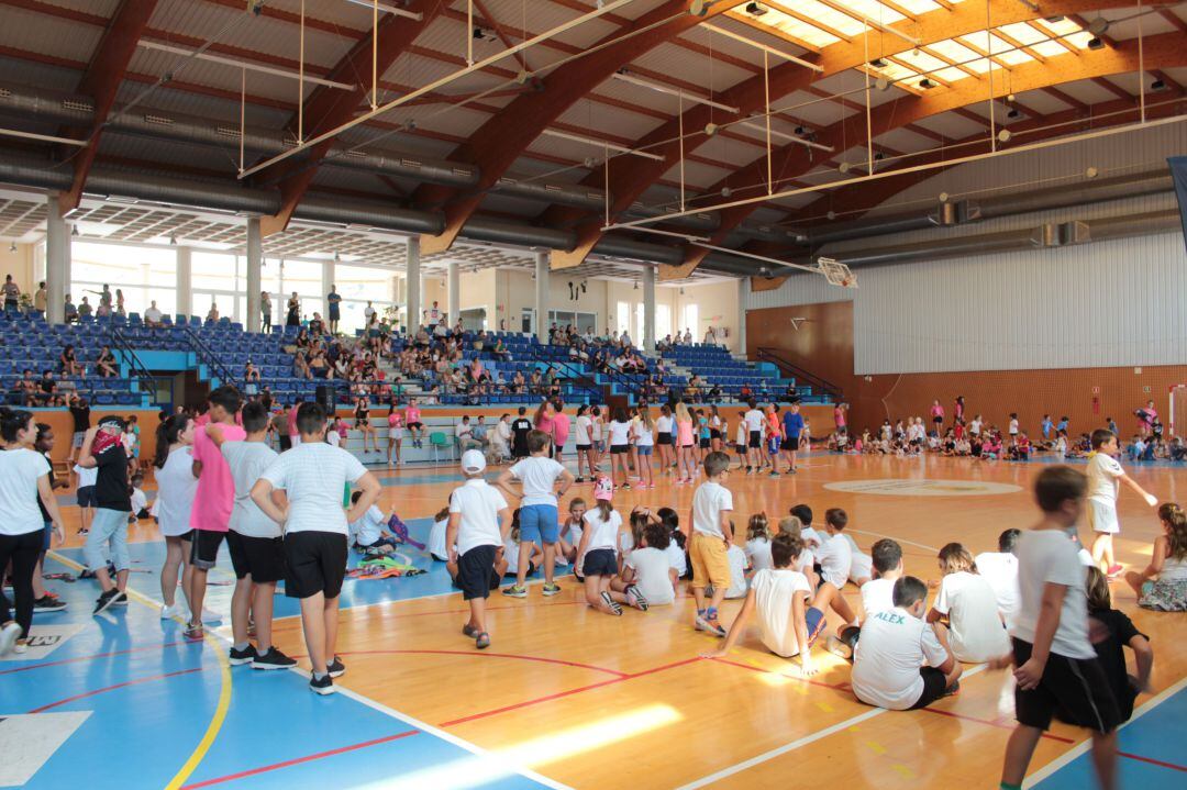 Imagen de verano de la escuela de verano de Santa Eulària