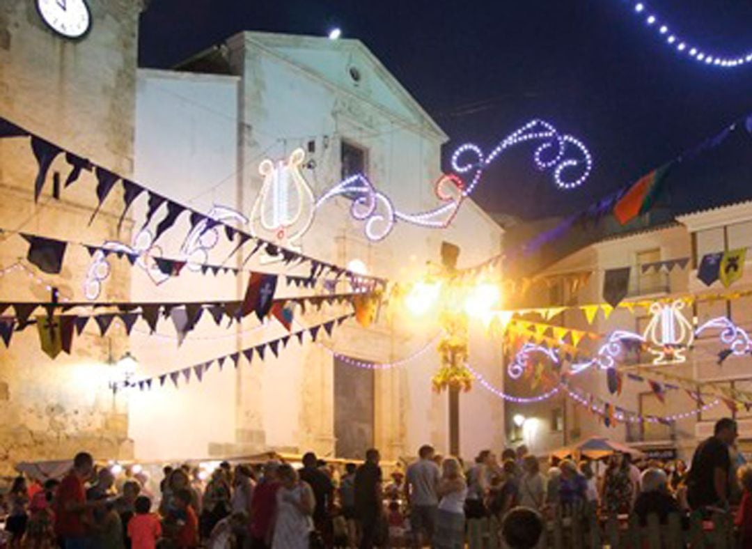 Imagen de la festividad en Banyeres de Mariola