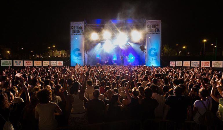 Imagen de un concierto de Supersubmarina en una edición anterior del festival.