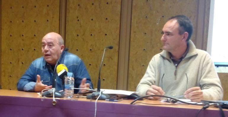 Juan Pablo Wert y Luís Benítez de Lugo en un acto en Ciudad Real