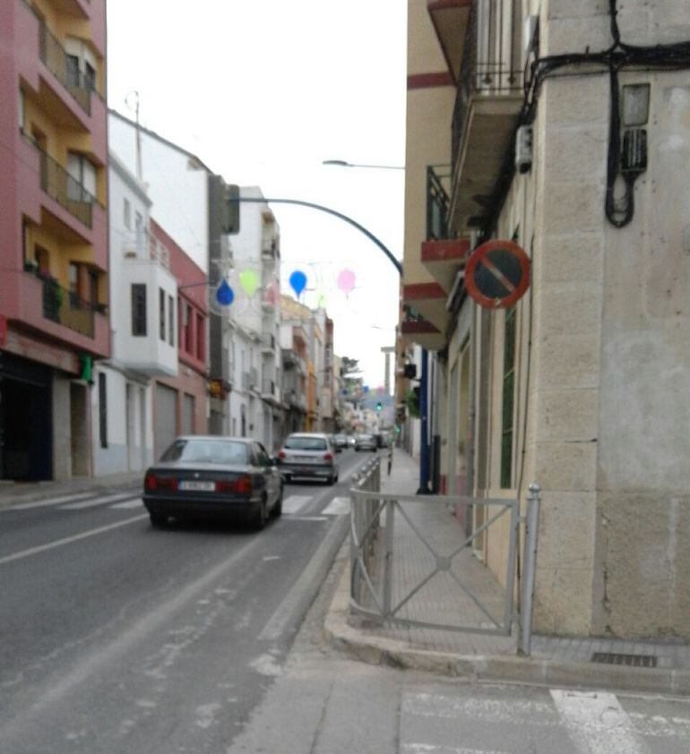 Avenida País Valencià de Benissa. 