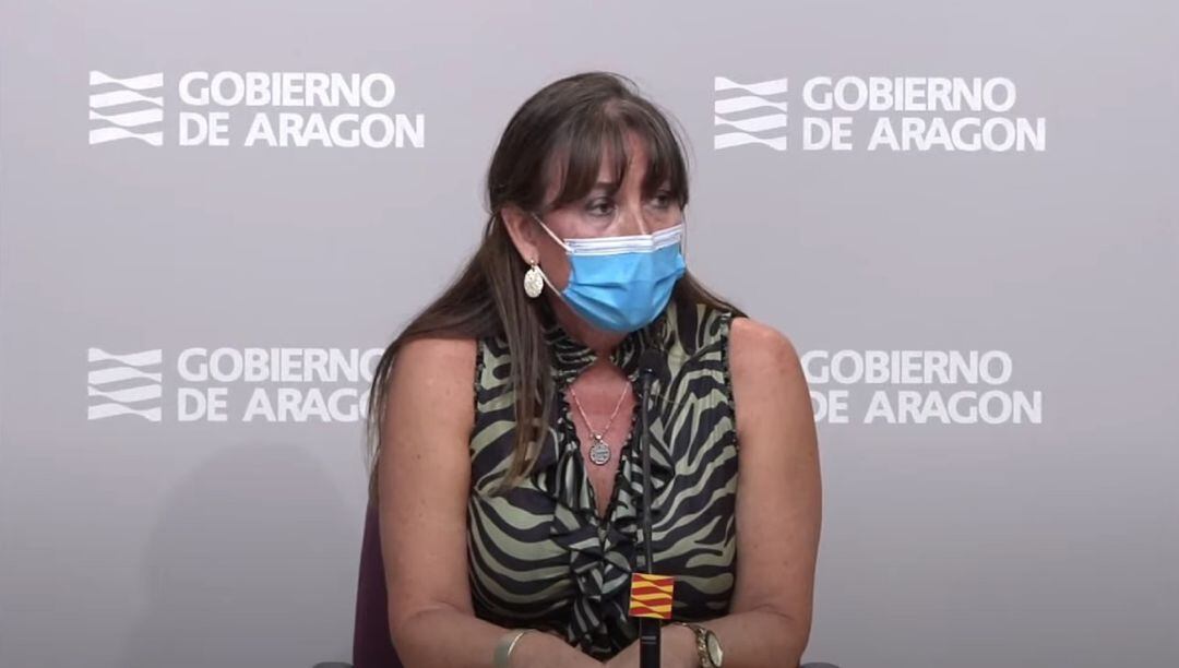 La consejera de Sanidad, durante una comparecencia en las Cortes