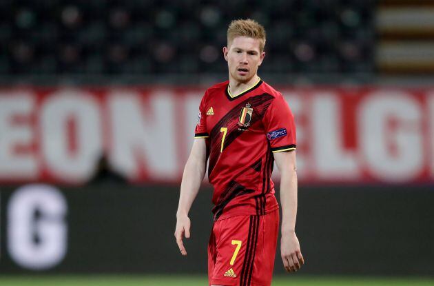 De Bruyne en su última aparición con Bélgica