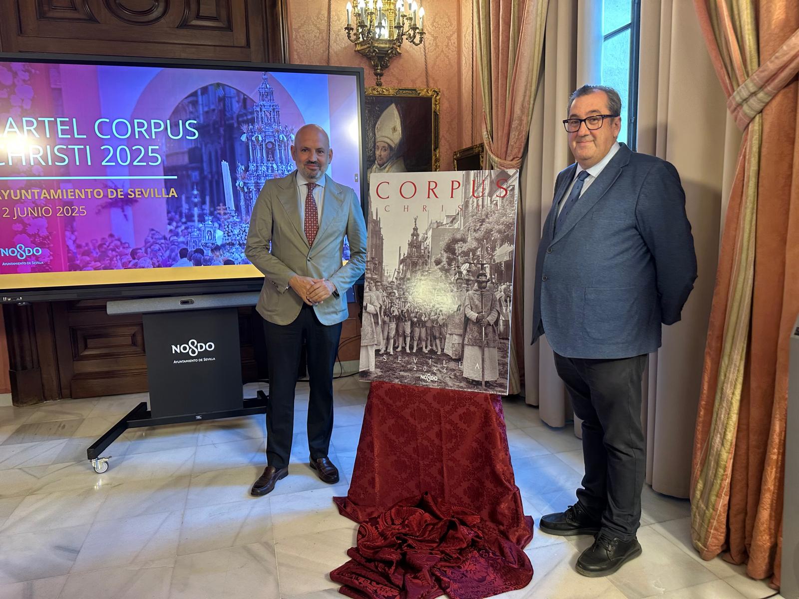 Presentación del cartel para el  Corpus Christi 2025 de Sevilla
