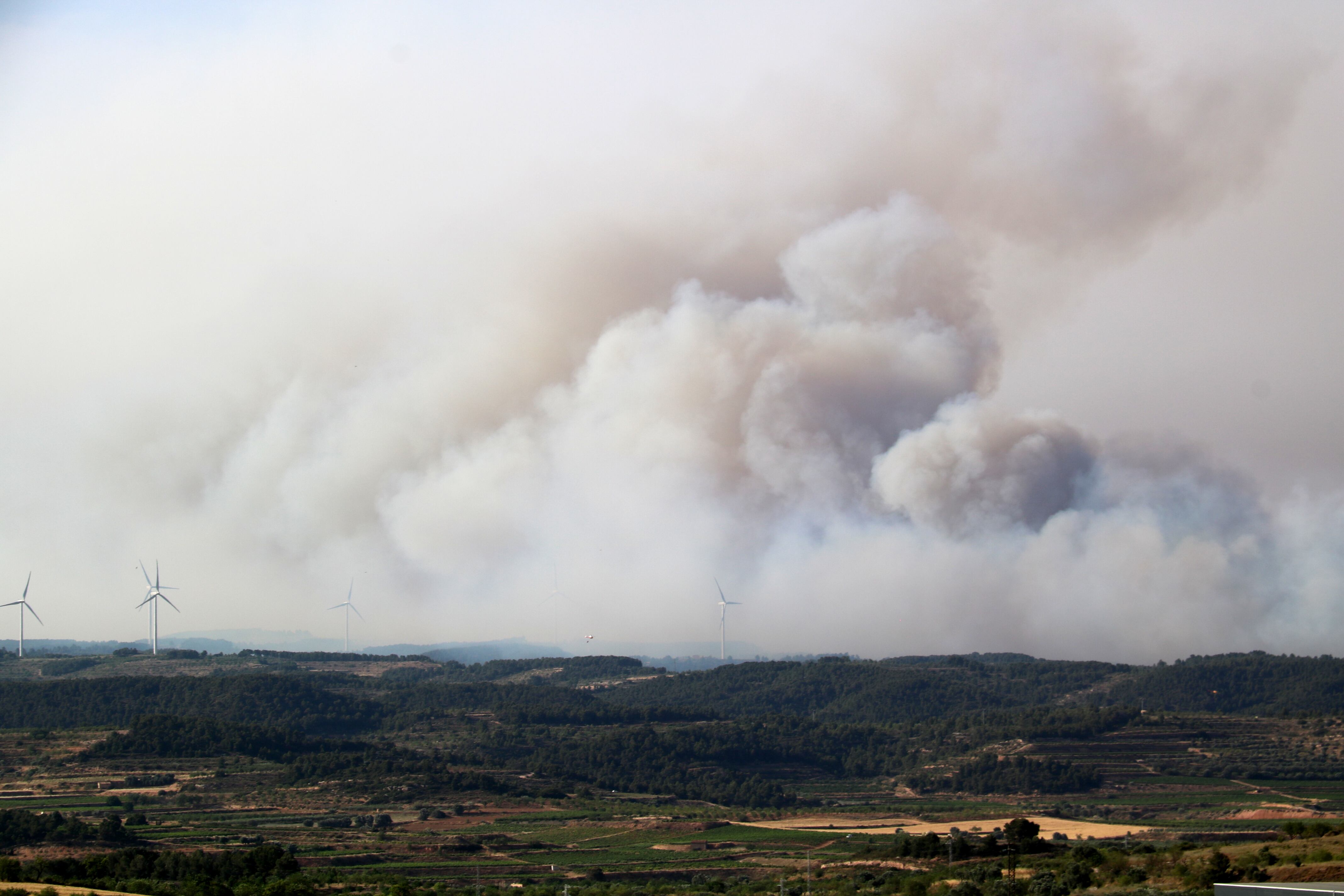 Imatge de l&#039;incendi