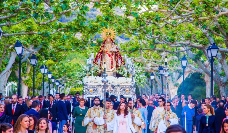 Bajada de La Virgen de la Fuensanta (imagen de archivo)