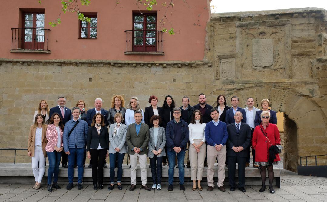 La candidatura del PP logroñés 