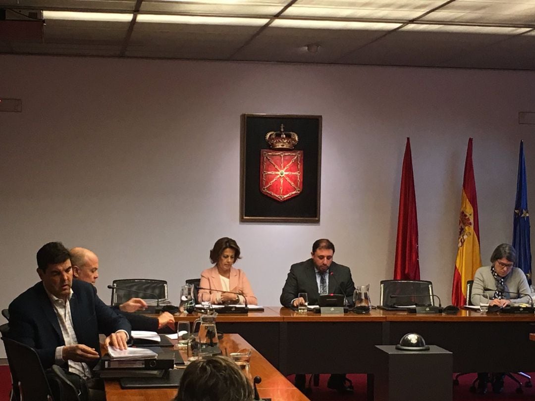 Comparecencia de Yolanda Barcina en el Parlamento de Navarra