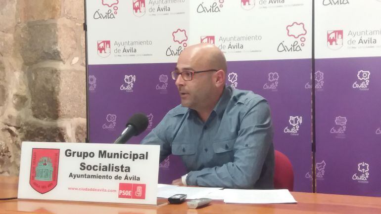 Josué Aldudo, concejal del PSOE