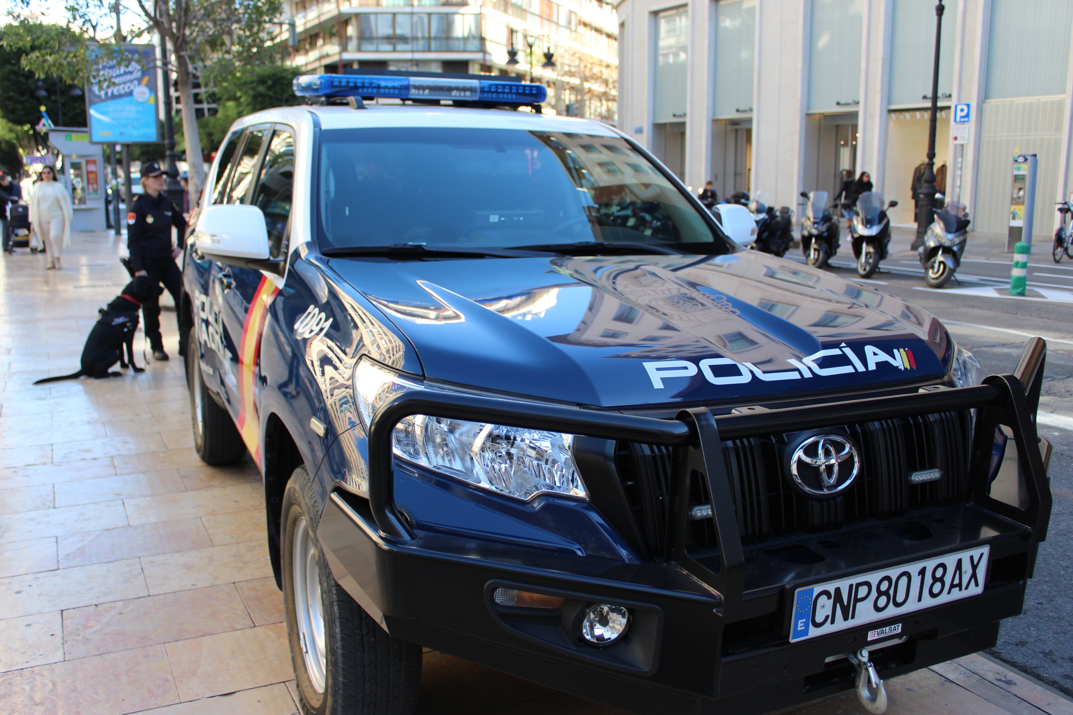 Patrulla de Policía Nacional en una imagen de archivo.