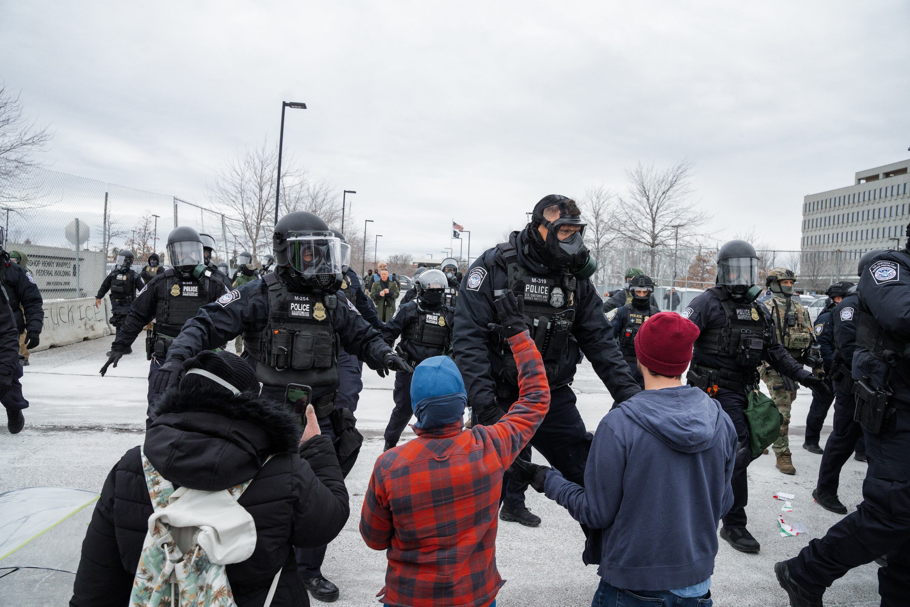 Protestas en Minneapolis contra el ICE, la policía migratoria de Trump