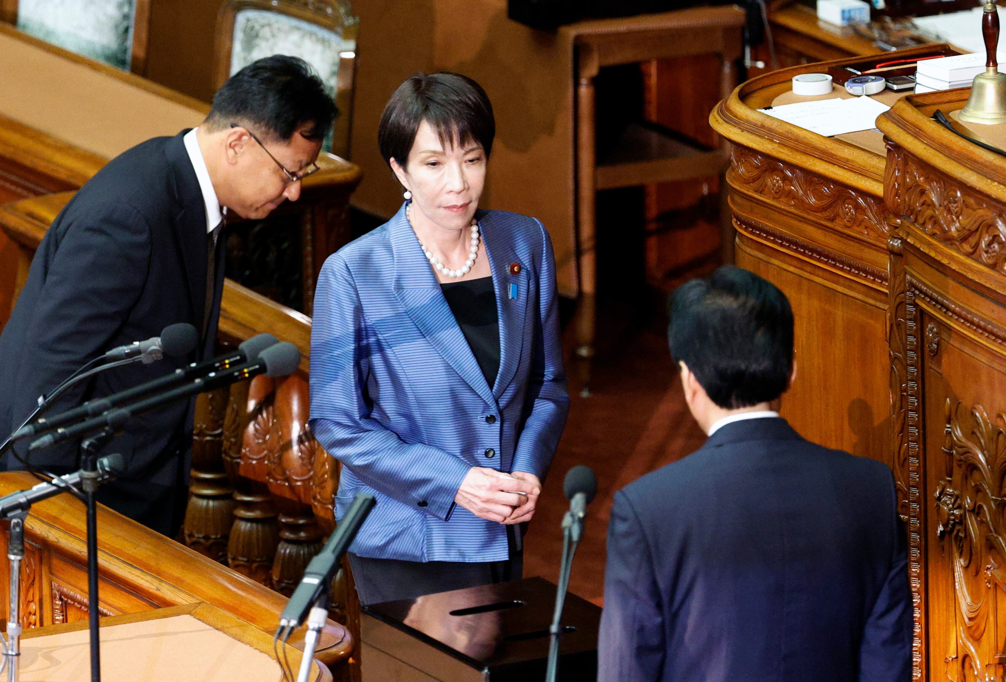 La conservadora Sanae Takaichi, primera mujer en liderar el gobierno de Japón.