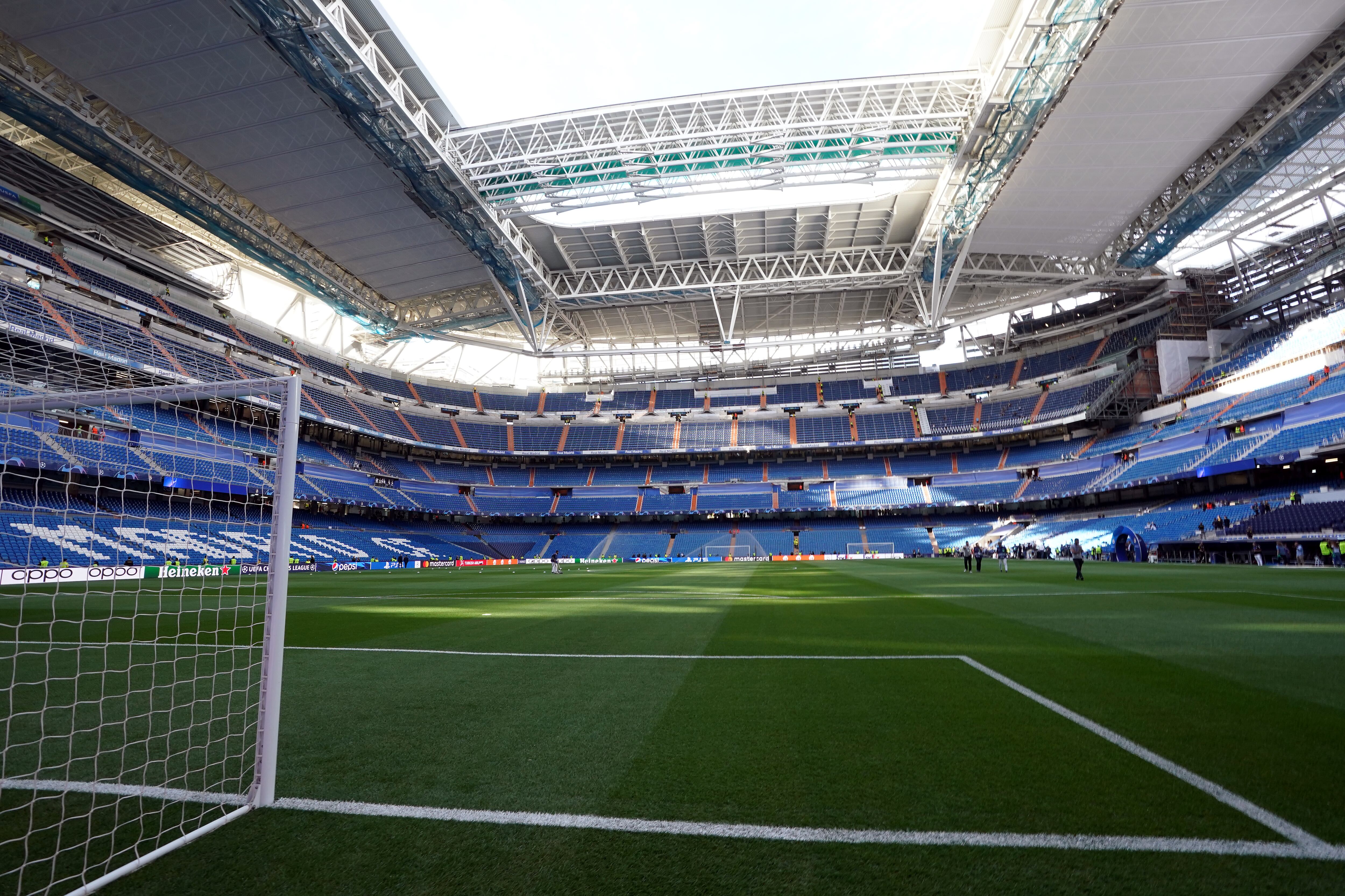 Real Madrid v Manchester City - UEFA Champions League - Semi Final - First Leg - Santiago Bernabeu