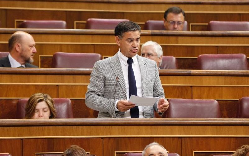 Manuel González Ramos, en el Congreso de los Diputados