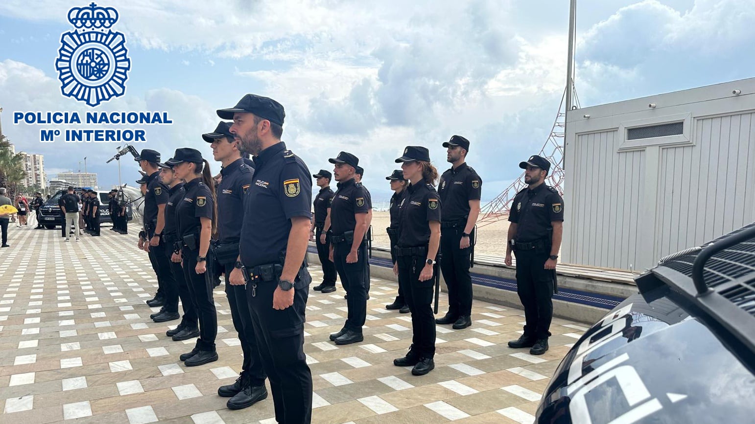 128 nuevos agentes para reforzar la vigilancia en zonas turísticas de Alicante