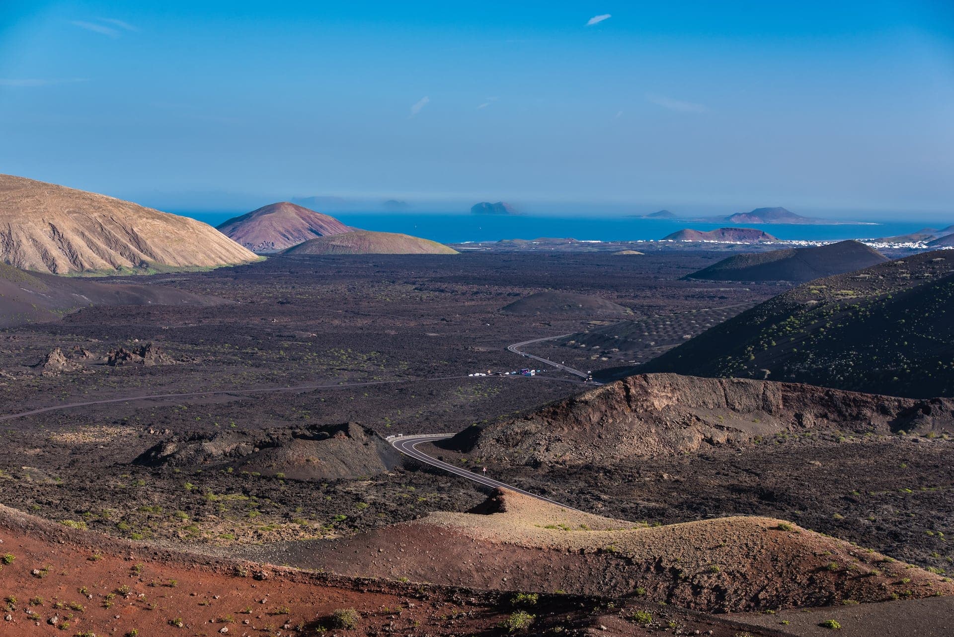 Montañas del Fuego, en Lanzarote.