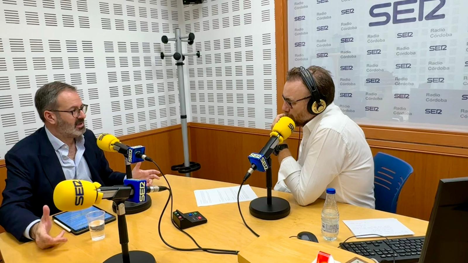 El delegado del Gobierno de la Junta de Andalucía en Córdoba, Adolfo Molina, repasa en la SER los principales objetivos de la administración autonómica en la provincia con motivo del inicio del nuevo curso político