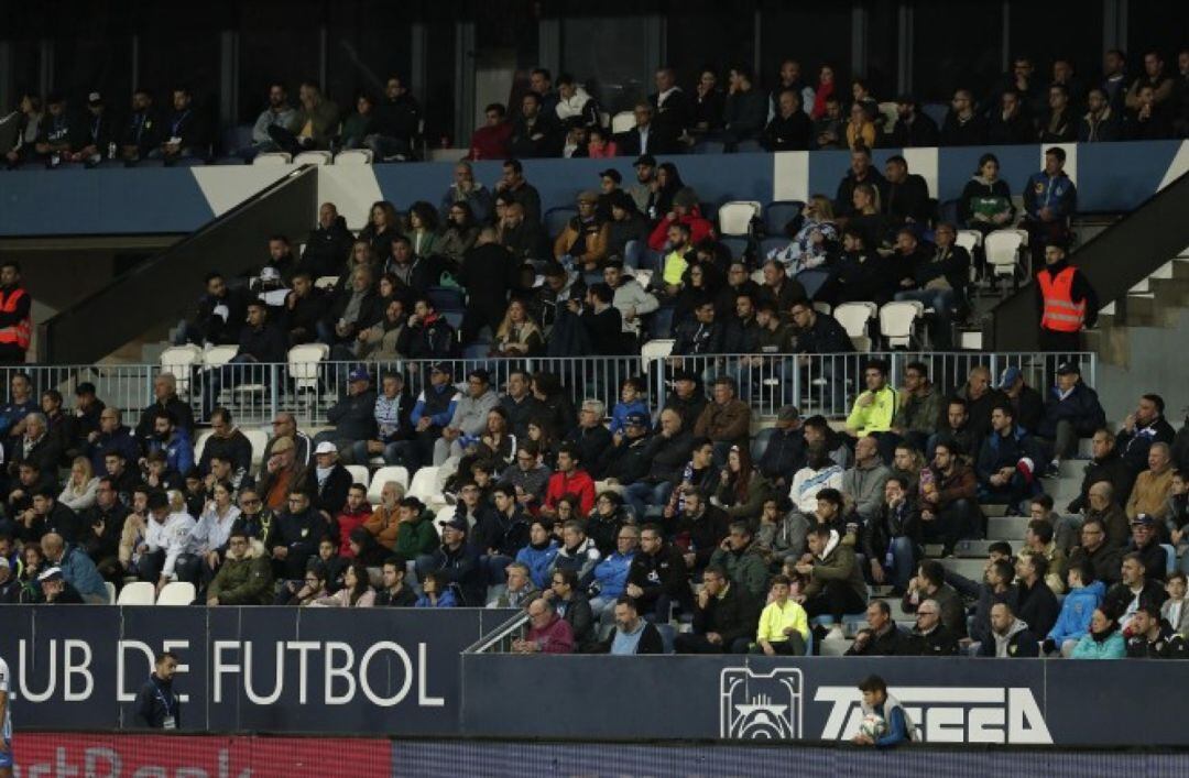 Los aficionados malaguistas podrán volver a La Rosaleda este sábado. 