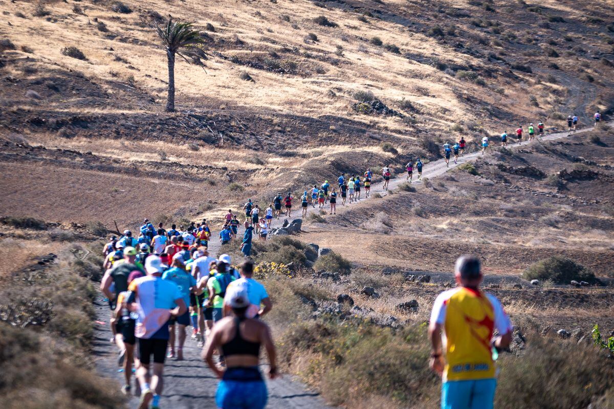 Participantes en la prueba de Trail.