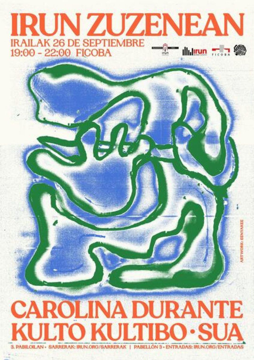 Cartel del festival Irun Zuzenean