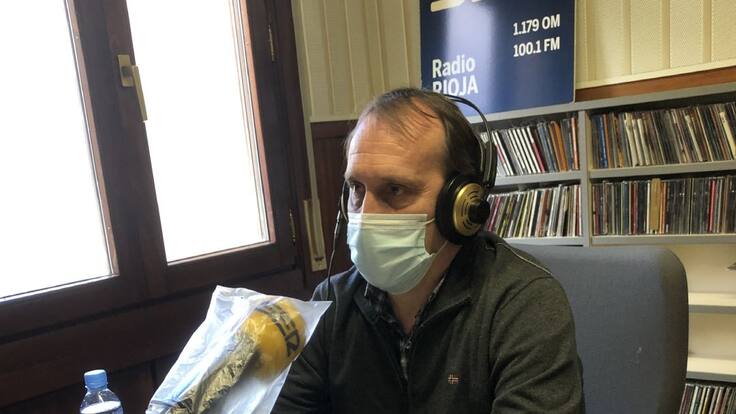 Carlos Lasheras analiza en la SER la actualidad del Logroñés.