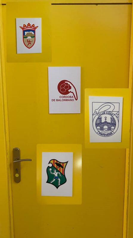 Los vestuarios ya están preparados