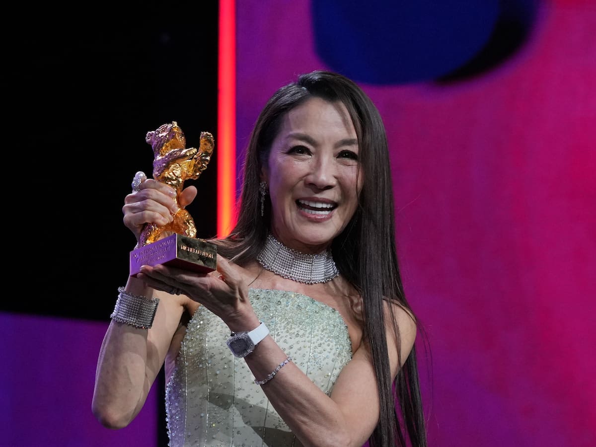 Michelle Yeoh defiende el cine porque "frente a la división nos recuerda lo que significa ser humanos"