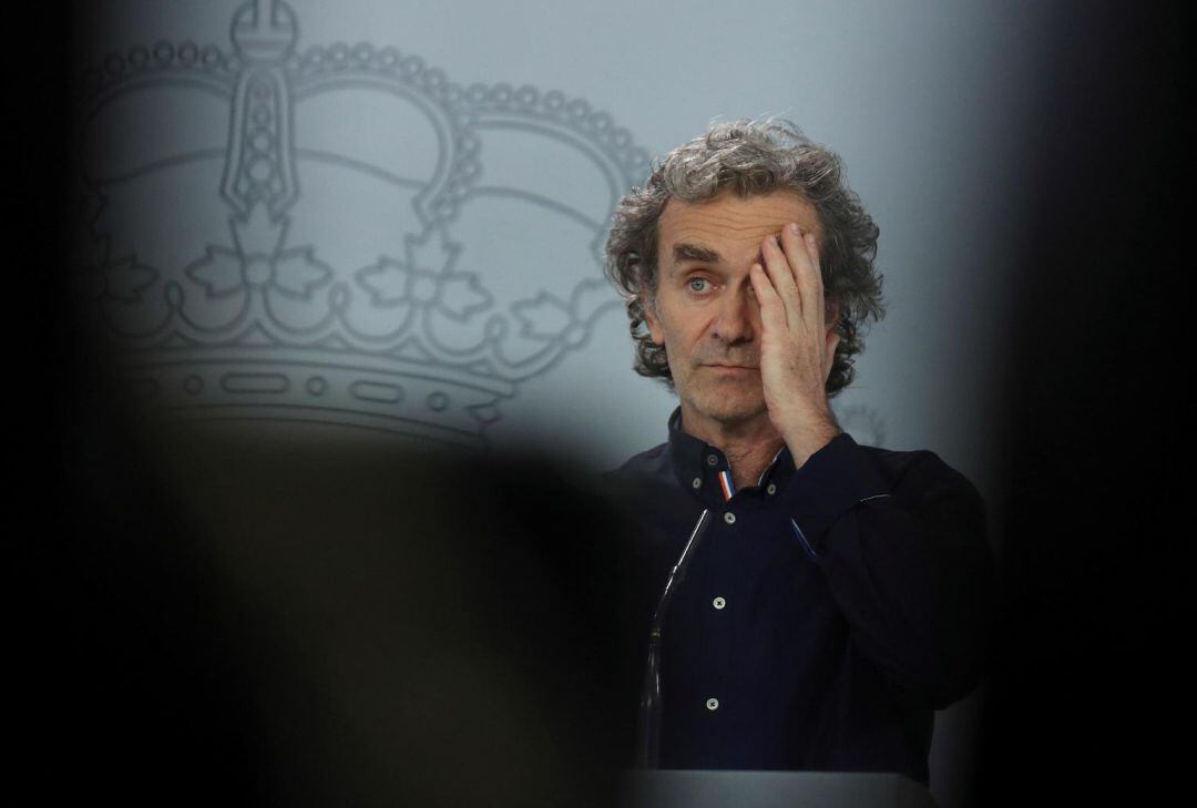 El director del Centro de Coordinación de Alertas y Emergencias Sanitarias, Fernando Simón