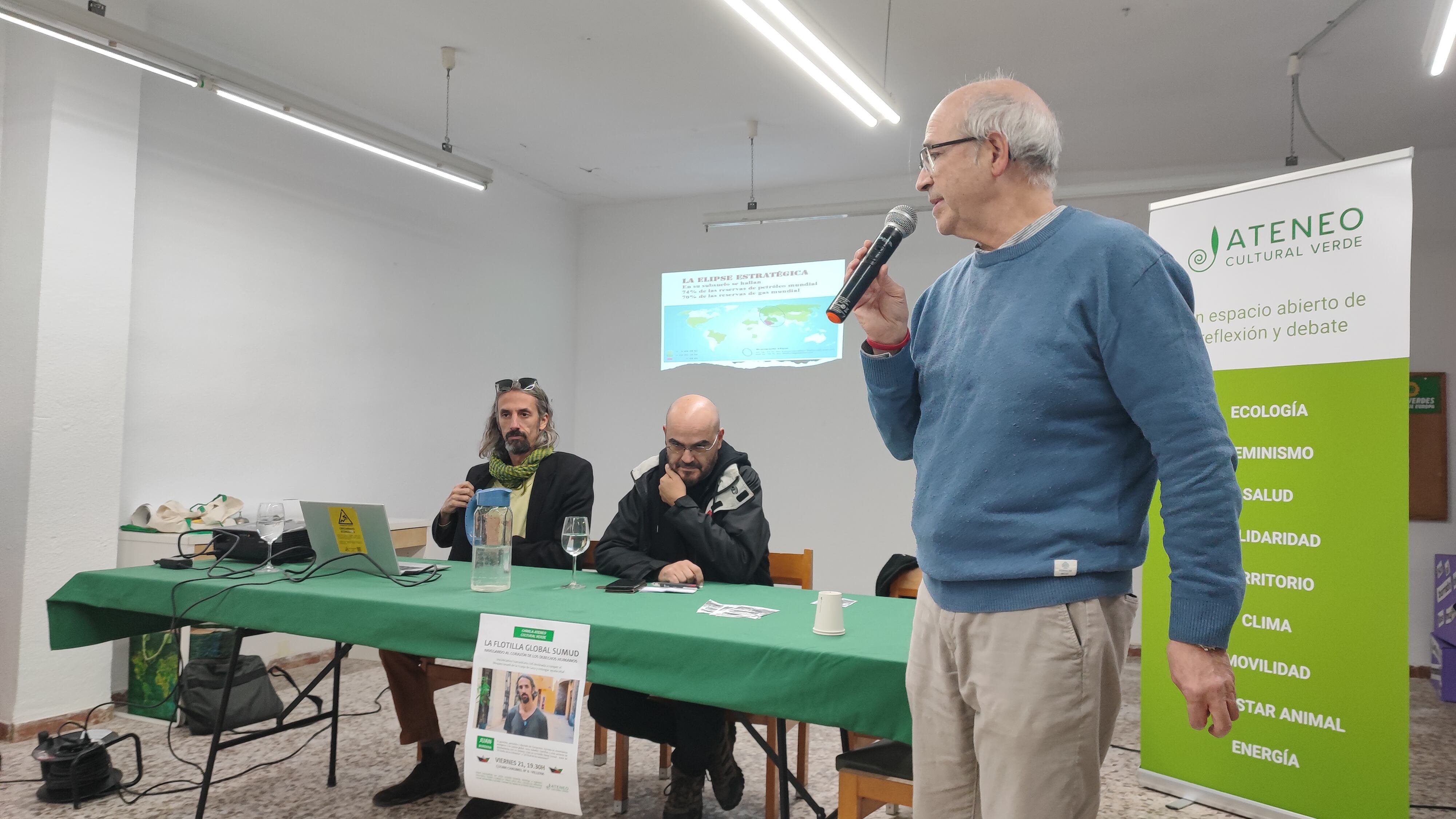 Momento de la conferencia