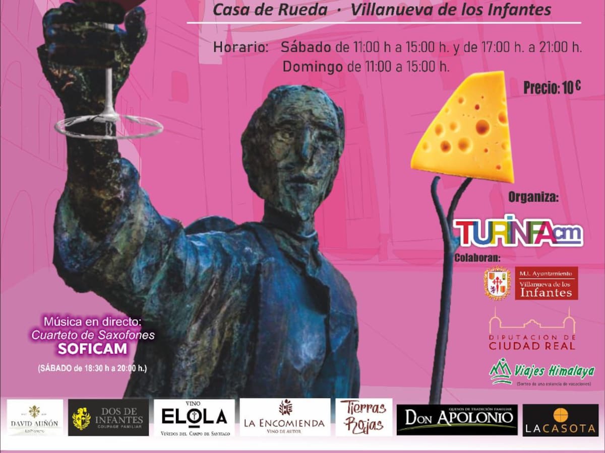 Villanueva de los Infantes acoge la II Feria “Que no te la den con queso” para reivindicar el valor de los pequeños productores