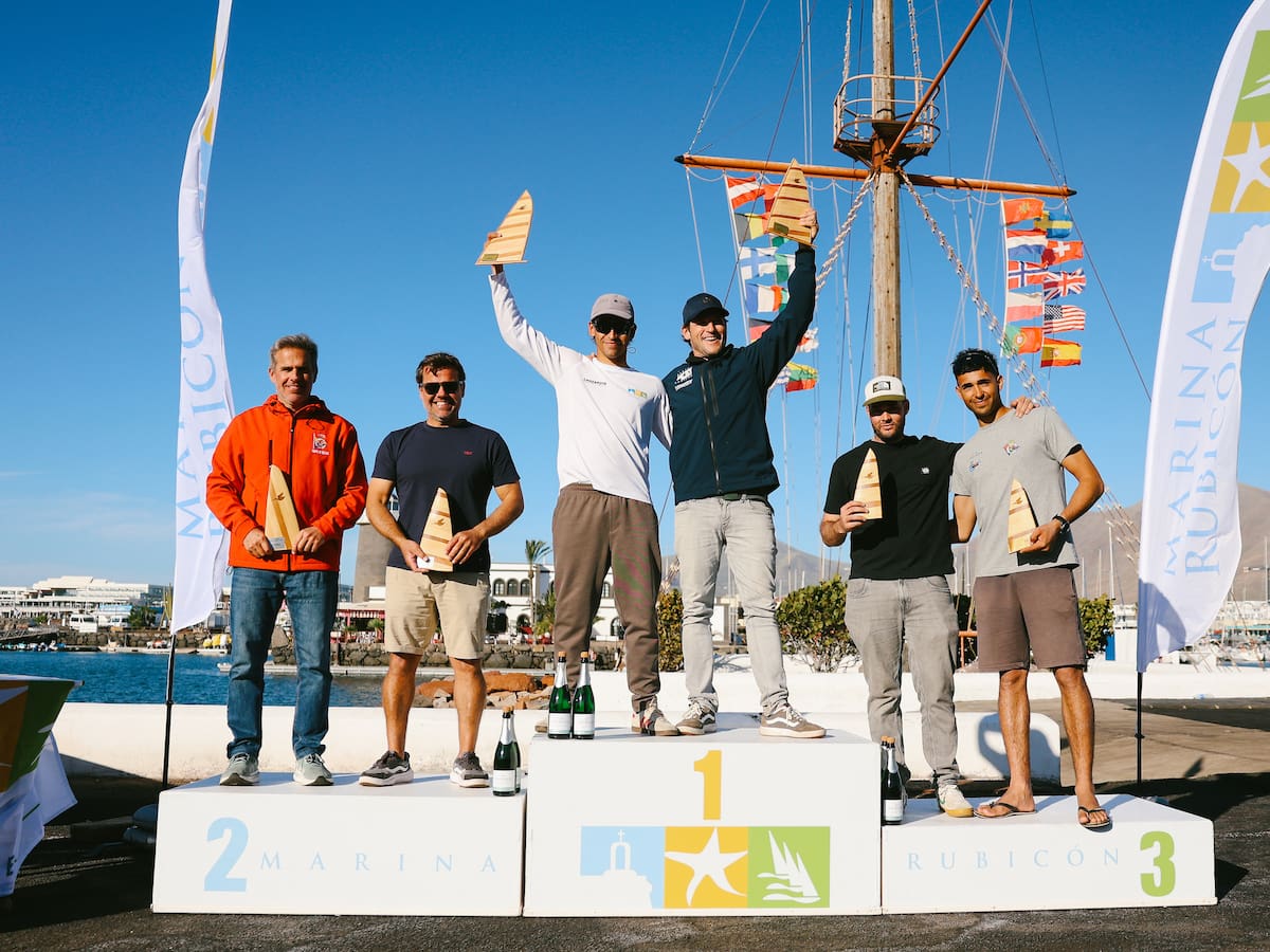 Final intenso para los Snipe en la Lanzarote International Regatta
