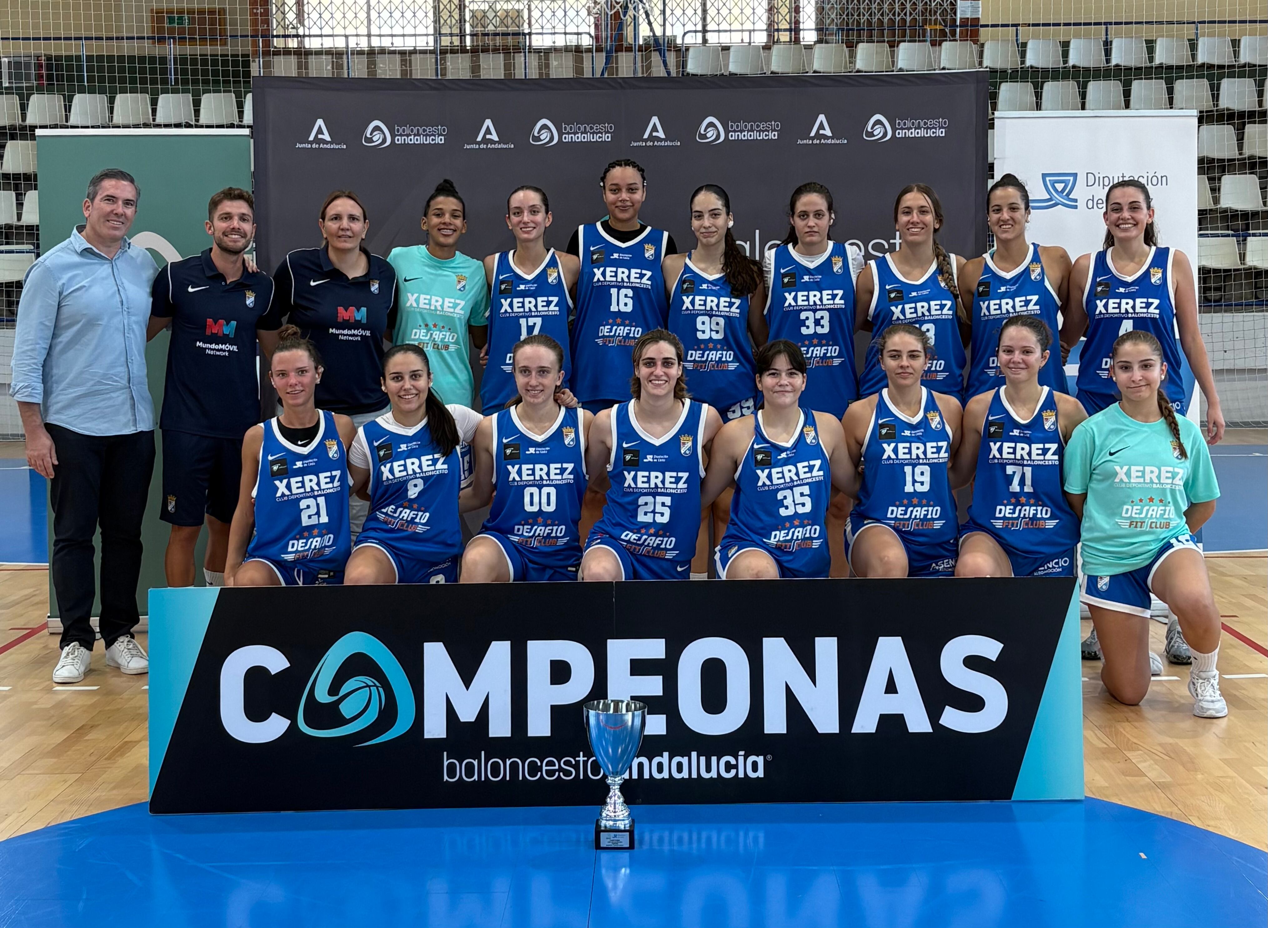 El Xerez CD de Baloncesto se alza con la Copa Diputación