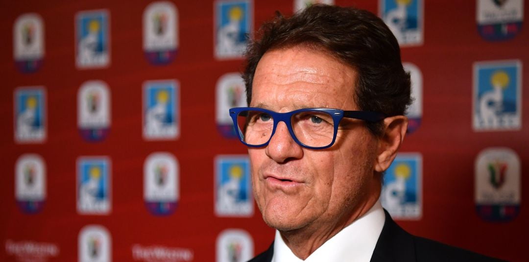 Fabio Capello, durante un acto oficial