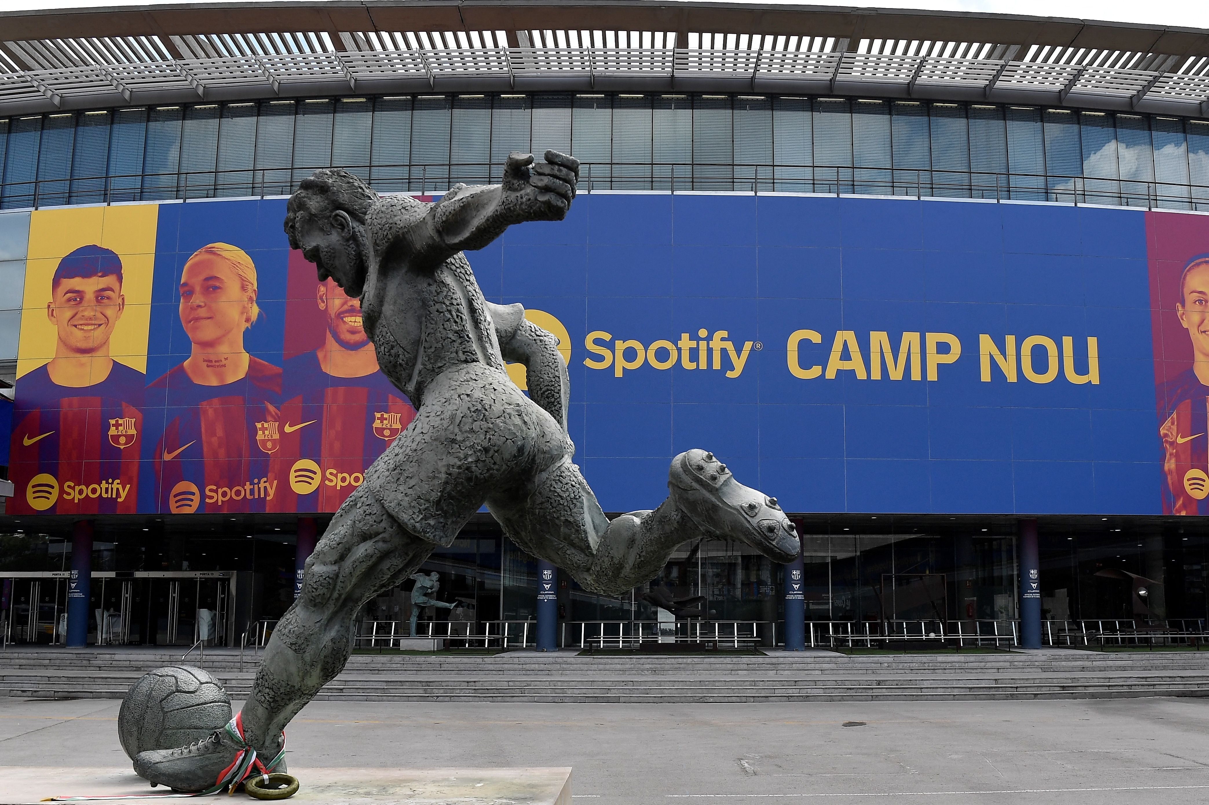 Fachada del Spotify Camp Nou