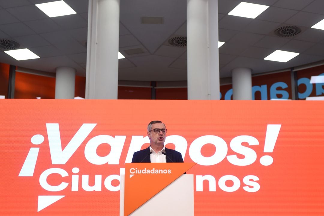 José Manuel Villegas, durante un acto con Ciudadanos