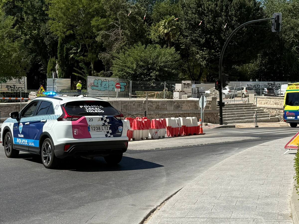 Una joven de 25 años herida tras sufrir un atropello en el paso de cebra del Hospital Tavera de Toledo