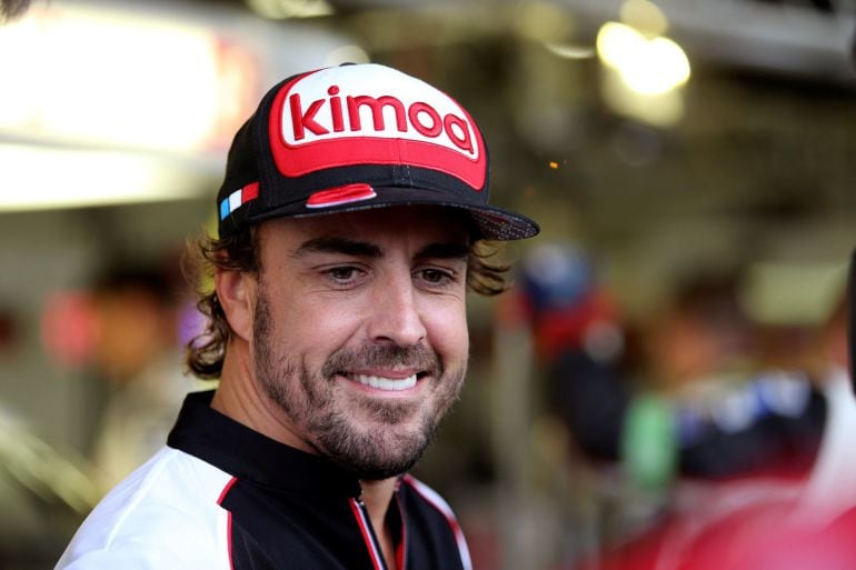 Fernando Alonso, en Silverstone